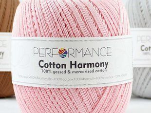 Пряжа Cotton Harmony № 0351 - світлий рожевий,100% бавовна, Performance (Болгарія) Коттон Хармони WB00978 фото