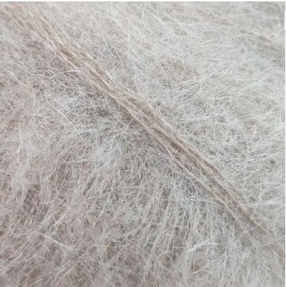 Мохерова пряжа MOHAIR ROYAL № 9372 - беж нитки пряжа для в"язання WB00047 фото