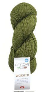 Мериносова пряжа Falkland Worsted Etrofil № 74180 авокадо нитки для в"язання Форкленд Ворстед WB00735 фото