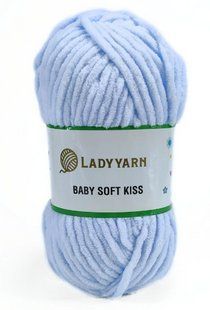Пряжа Baby Soft Kiss Lady Yarn SL1014 плюшова велюрова пряжа WB01710 фото