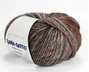 Davos Lana Gatto № 30510 пряжа нитки для в"язання (Італія) меланжева напіввовна WB01281 фото