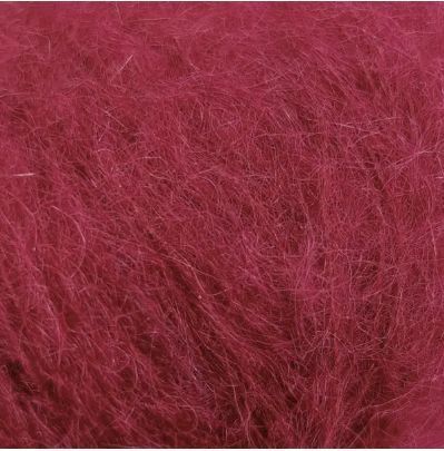 Мохерова пряжа MOHAIR ROYAL №30138 - вишня нитки пряжа для в"язання WB00038 фото